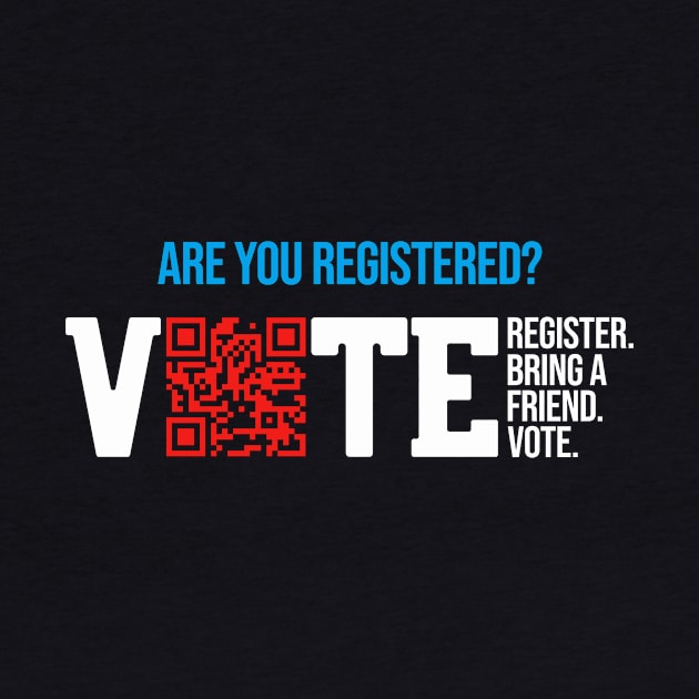 Are You Registered? Vote QR Code Election by jylpzm